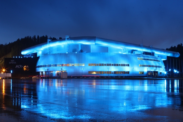 Ледовый дворец «Югра», г.Ханты-Мансийск
